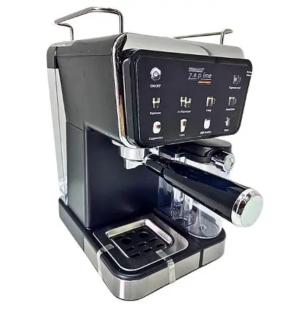 Сенсорная кофеварка Zepline ZP-6806 3в1 вспенитель молока для горячего и холодного кофе 20 Bar 3000 Вт - фото 4