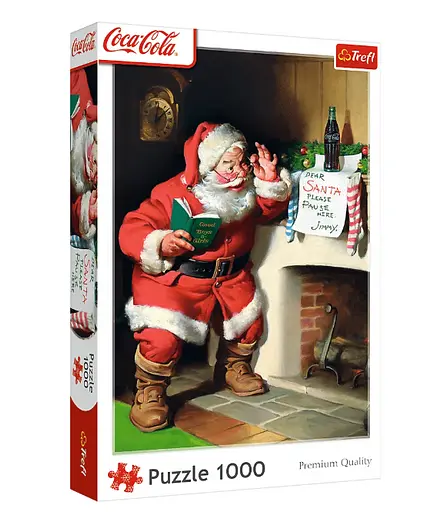 Пазл Санта Клаус біля каміну - 1000 елементів Trefl 10922