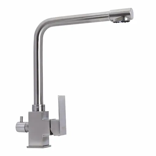 Смеситель для кухни под осмос Platinum KT 0066 нержавеющая сталь - фото 1