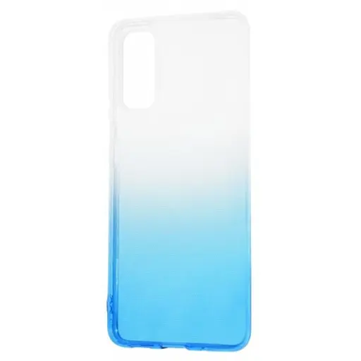 Силікон 0.5 mm Gradient Design Samsung Galaxy Note 20 white/blue