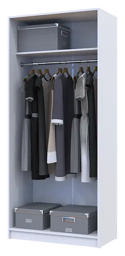 Полка для одежды Doros Promo Белый 3шт. 86.7х35х1.6 (41516027) - фото 5