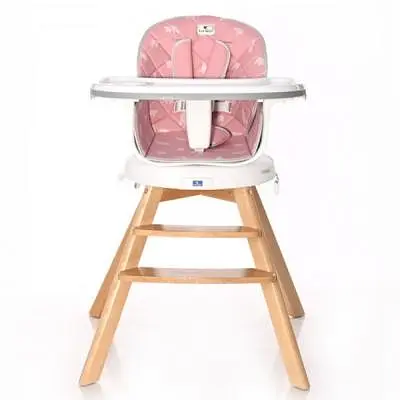 Стульчик для кормления Lorelli NAPOLI pink bears - фото 2