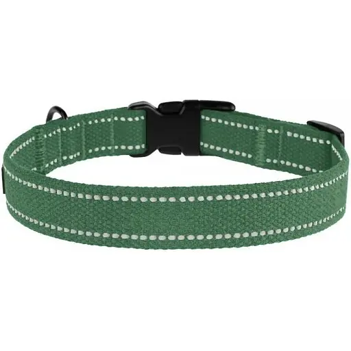 Нашийник для собак Barksi Сotton L 35-53х 2.5 см армійський - фото 3