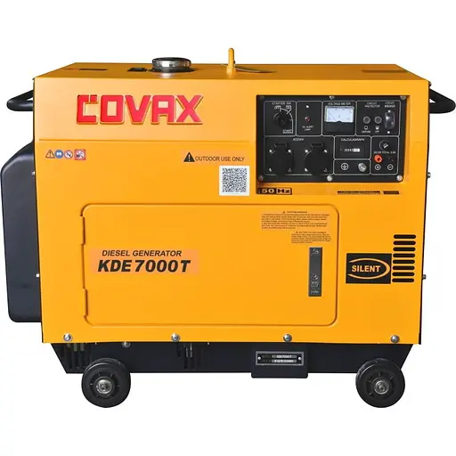 Генератор дизельний COVAX KDE7000T [156625] - фото 2
