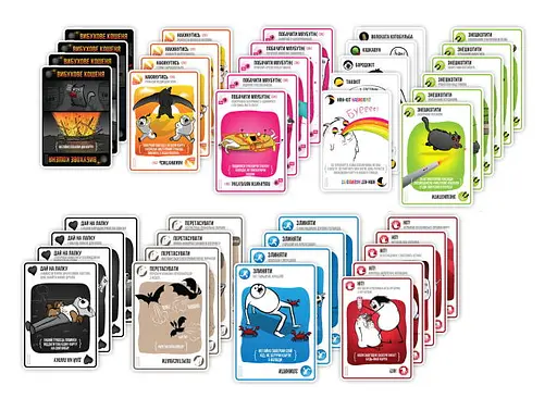 Настольная игра Rozum Взрывные котята: Оригинальное издание (Exploding Kittens: Original) (укр.) (EKIEK01UA) - фото 5
