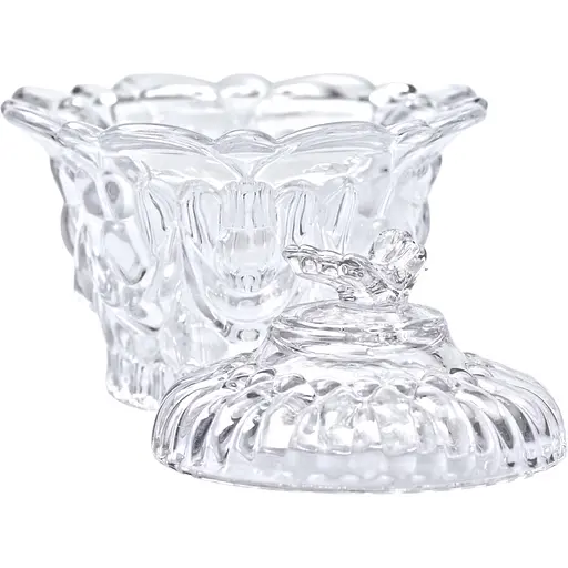 Конфета с крышкой Yiwu Helios из хрустального стекла 11 см HP-4-113 - фото 3