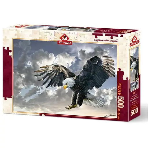 Пазл Art Puzzle Черно-белый Белоголовый орлан 500 эл. (4167)