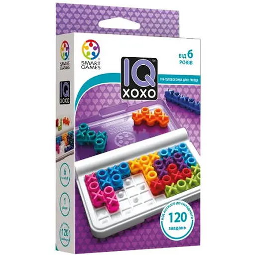 Настольная игра Smart IQ XOXO (укр.) (SG444UKR) - фото 1
