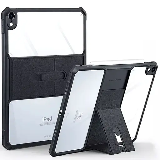 TPU+PC чохол Xundd Stand c посиленими кутами для Apple iPad 10.9 2022-24 / 11 A16 2025 Чорний - фото 2