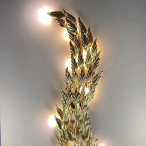 Світильник Leaf у формі видовженого листка Line F Колір корпусу Сатин - фото 6