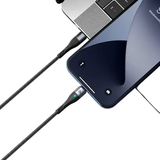 Кабель Baseus Zinc Magnetic Lightning - Type-C магнітний CATLXC -01