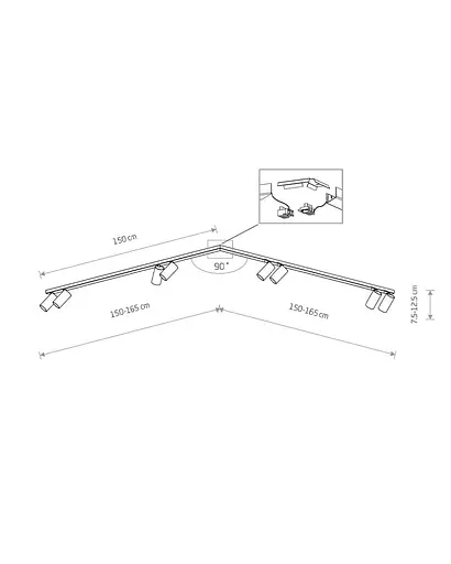 Спот Nowodvorski 7751 Mono Corner - фото 2