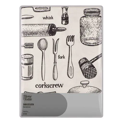 Скатерть Ardesto Kitchen 140х180см, 90% полиэстер, 10% хлопок (ART08KN) - фото 1