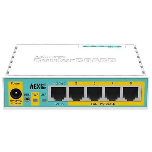 MikroTiK Router hEX PoE lite (RB750UPr2)