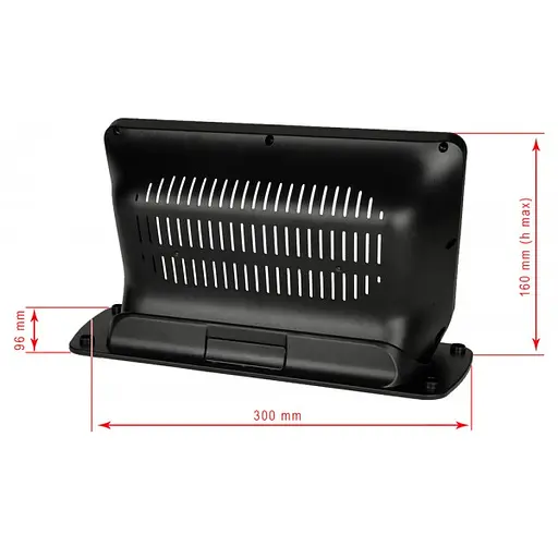 Універсальна рамка для магнітол 10.1" Carav 22-1120 - фото 5