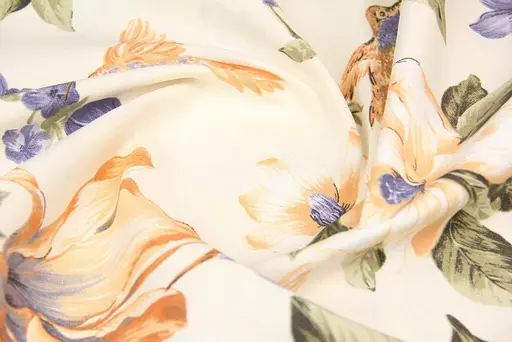 Тканина з тефлоновим просоченням Колібрі принт (від 1 м) - фото 2