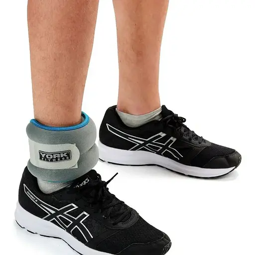 Утяжелители York Fitness Soft для рук и ног 2х2кг серый - фото 5