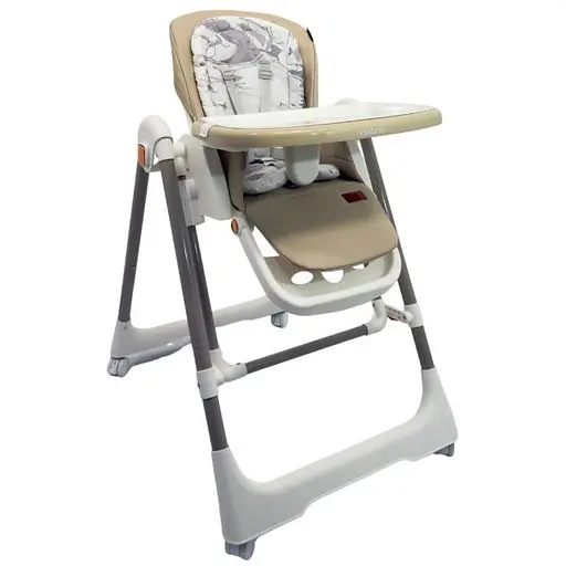 Стул для кормления-качели 2 в 1 VELANO Nomi Beige (45681) - фото 1