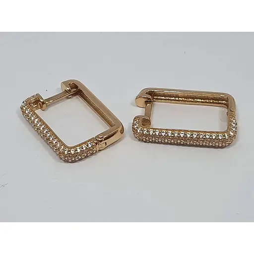 Золотые серьги Империя золота с фианитами. СВ988И - фото 3