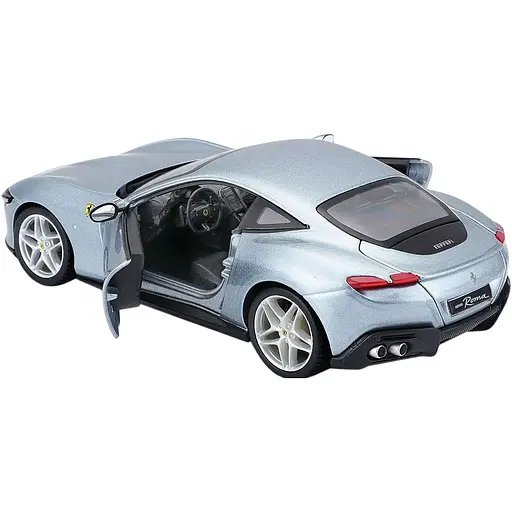 Автомодель Bburago Ferrari Roma 1:24 Metallic Grey (18-26029) [119123] - фото 3