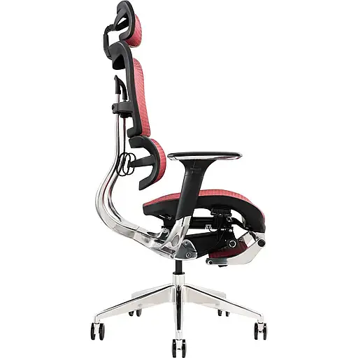 Офісне крісло GT Racer X-801L (W-82), червоне (X-801L Red (W-82)) - фото 4