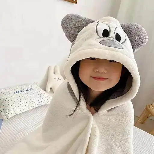 Рушник для дітей Куточок Дісней "Міккі Маус" Білий 140х70 см - фото 2