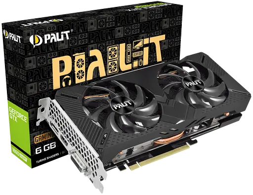 Видеокарта GeForce GTX 1660 Super 6GB Palit GP (NE6166S018J9-1160A) Б/У - фото 2