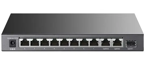 Коммутатор TP-Link 8-портовий 10/100 Мбит/с из PoE+ , TL-SL1311P (TL-SL1311P) - фото 3
