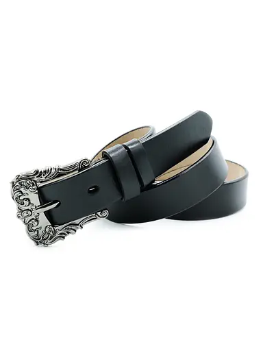 Ремінь шкіряний Weatro жіночий 2,8х100-115 см acs0027298 - фото 2