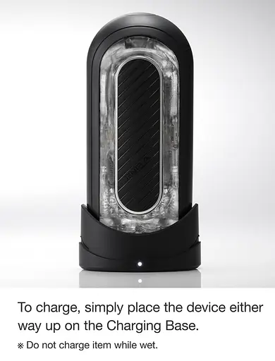Мастурбатор Tenga Flip Zero Gravity Electronic Vibration 18 см черный - фото 8