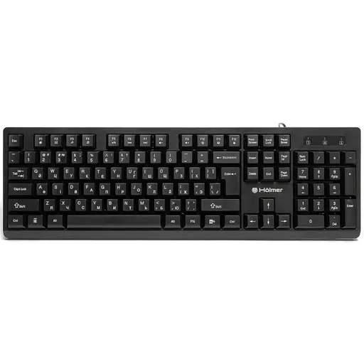 Клавіатура Hölmer K-02OF USB UA Black (K-02OF)