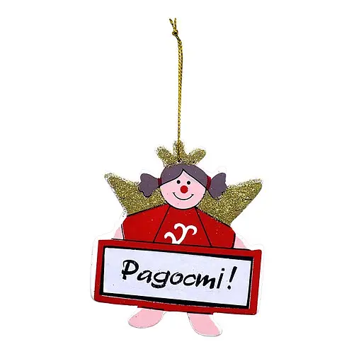 Декор Ангел принцесса с табличкой - фото 8