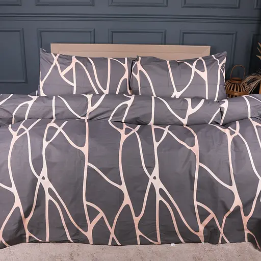 Комплект постельного белья Mirson Ranforce Elite Silver Branch 110х140 см (2200013008057) - фото 1