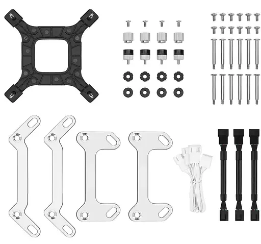 СВО Deepcool LS720 SE White (R-LS720-WHAMMM-G-1) - фото 5