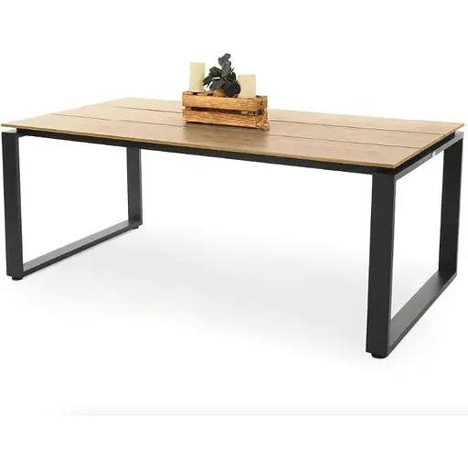 Набор садовой мебели Di Volio Trento стол + 2 скамейки бежевый - фото 7