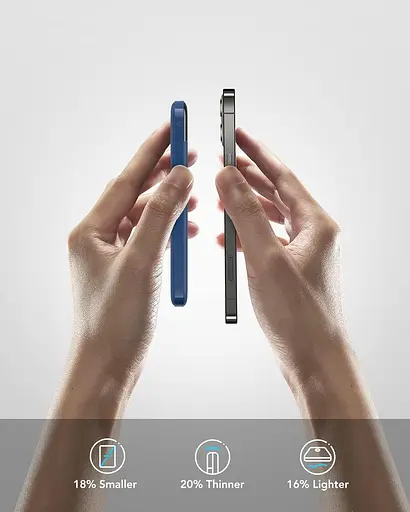 Акумулятор Charmast 10400mAh Power Bank USB C зі світлодіодним дисплеєм Тип C - фото 6