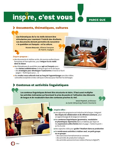 Inspire. Niveau A2. Livre de l'еlеve - фото 2