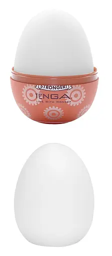 Мастурбатор яйцо Tenga Egg Hard Boiled Gear белый - фото 2