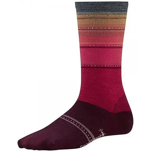 Шкарпетки Smart Wool Wm's Sulawesi Stripe Prsn Red Heather S (1033-SW SW560.527-S)