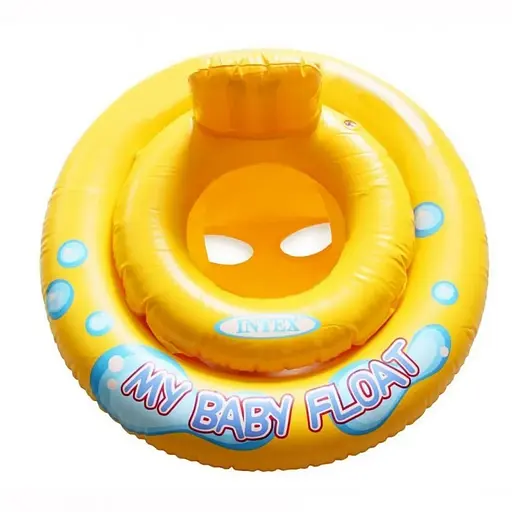 Дитячий пліт для плавання зі спинкою 59574, 1-2 роки, до 15 кг - фото 3