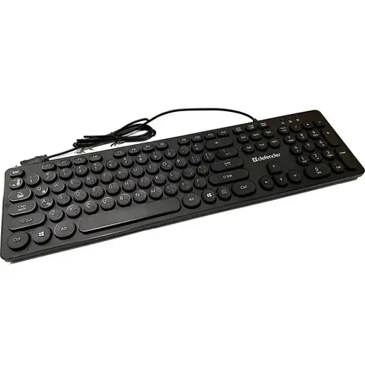 Клавіатура Defender Accord KM USB UA Black (450250) - фото 3