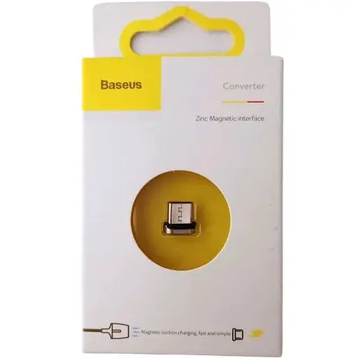 Магнітний наконечник кабелю Type-C Baseus Zinc Magnetic Converter - фото 1