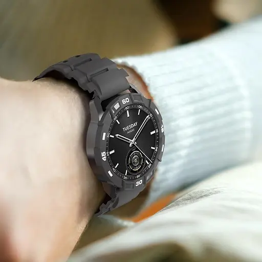 Безель Sikai для смартгодинника Xiaomi Watch S3 Black-white Sport - фото 4