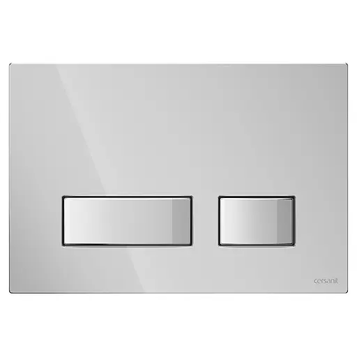 Клавіша змиву Cersanit Movi для інсталяції Aqua хром K97-515, Хром - фото 1