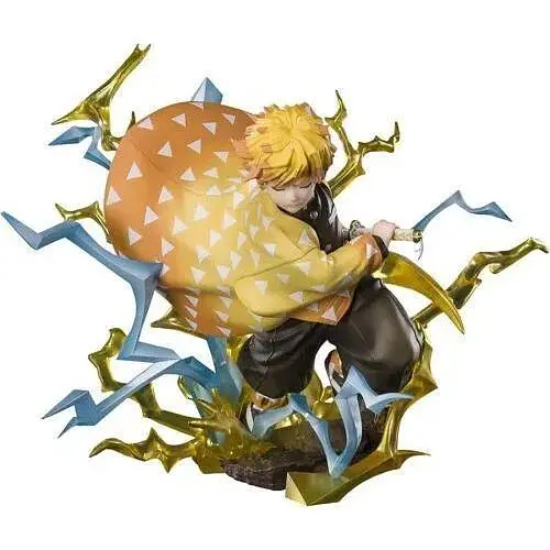 Фігурка Клинок розсікаючий демонів Зіницю Demon Slayer Zenitsu 15 см WST DS AZ 1 - фото 1