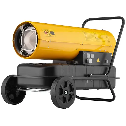 Теплова гармата 2E дизельна 30,0 кВт, площа обігріву 380 кв.м., жовтий (2E-DH30750) - фото 1