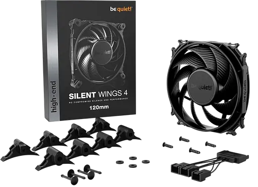 Вентилятор be quiet! Silent Wings 4 Black (BL092) - фото 3