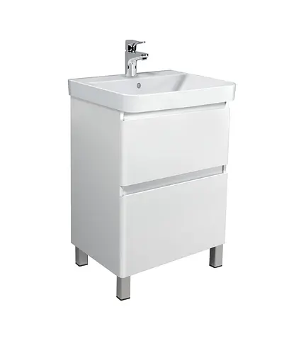 Тумба Мойдодир Палермо 50-U Vivace 50 з умивальником Білий - фото 2