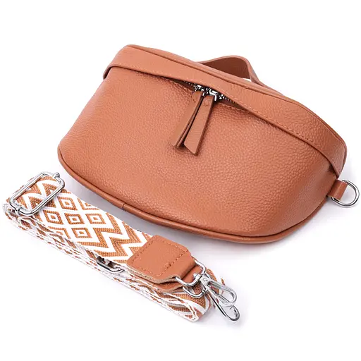 Кожаная женская сумка Vintage 24х16х6 см sum0026606 - фото 5