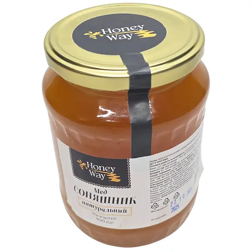 Мед подсолнечный Honey Way 900 г